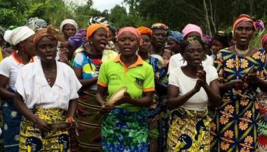 A group of women from Benin